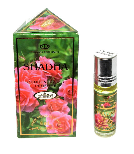 Парфюмерное масло Шадха 6 мл АЛЬ РЕХАБ / Perfume oil Shadha 6 ml AL REHAB