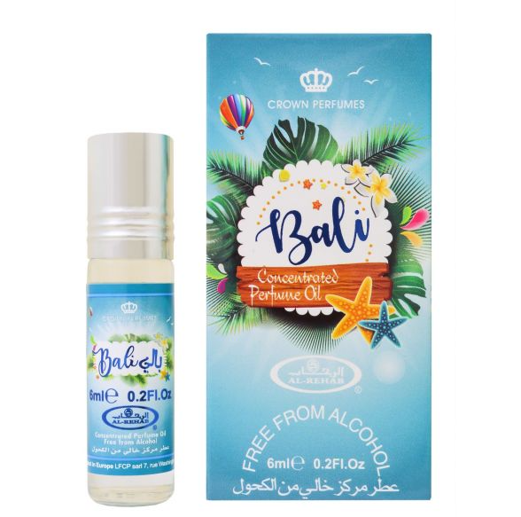 Парфюмерное масло Бали 6 мл АЛЬ РЕХАБ / Perfume oil Bali 6 ml AL REHAB 