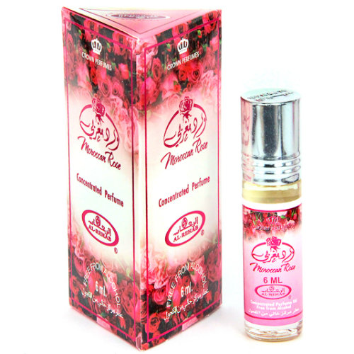 Парфюмерное масло Мороканская роза 6 мл АЛЬ РЕХАБ / Perfume oil Moroccan Rose 6 ml AL REHAB