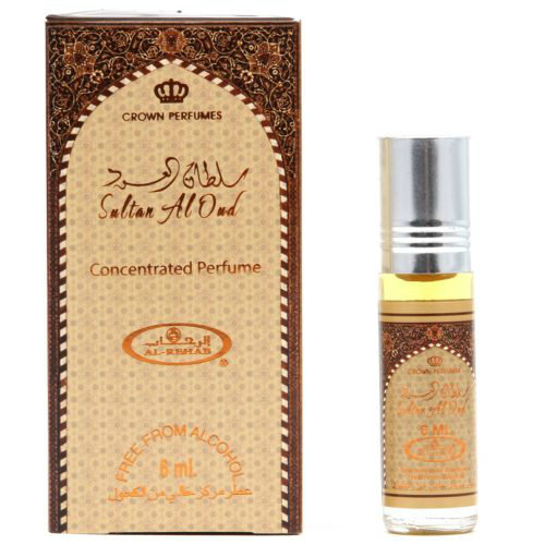 Парфюмерное масло Султан аль Уд 6 мл АЛЬ РЕХАБ / Perfume oil Sultan Al Oud 6 ml AL REHAB