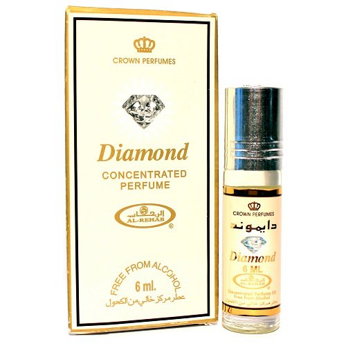 Парфюмерное масло Даймонд 6 мл АЛЬ РЕХАБ / Perfume oil Diamond 6 ml AL REHAB