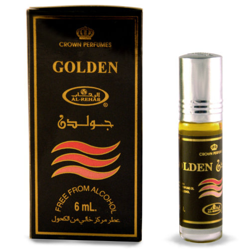 Парфюмерное масло Золото 6 мл АЛЬ РЕХАБ / Perfume oil Golden 6 ml AL REHAB