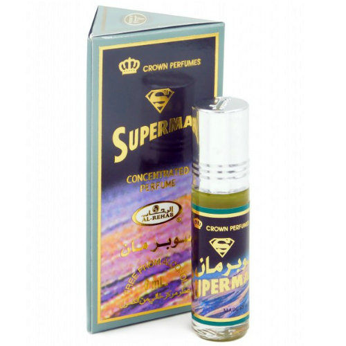 Парфюмерное масло Супермен 6 мл АЛЬ РЕХАБ / Perfume oil Superman 6 ml AL REHAB