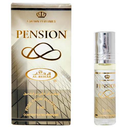 Парфюмерное масло Пенсион 6 мл АЛЬ РЕХАБ / Perfume oil Pension 6 ml AL REHAB
